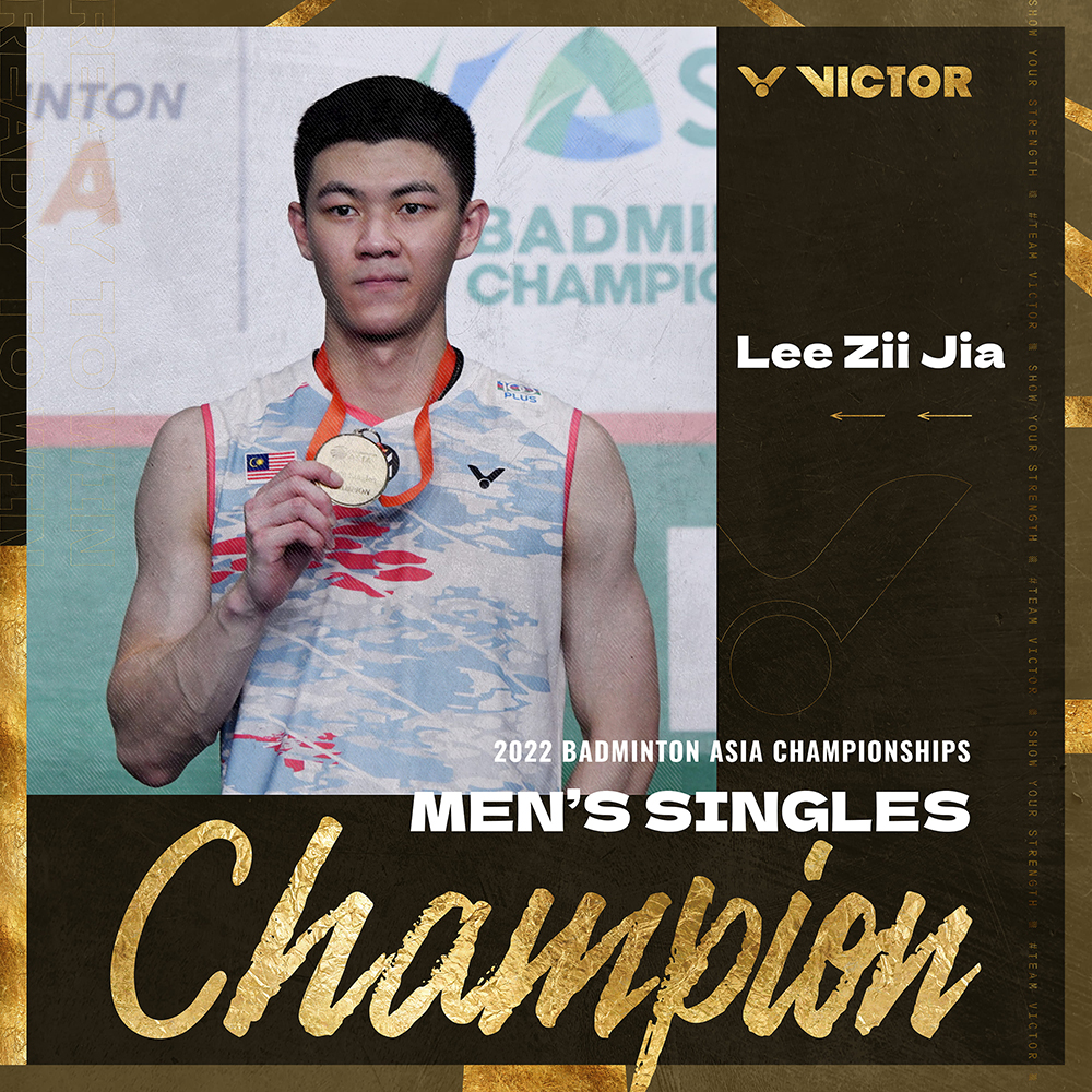 Team VICTOR Bagged Two Golds in Men’s Singles and Doubles At BAC 2022 ...