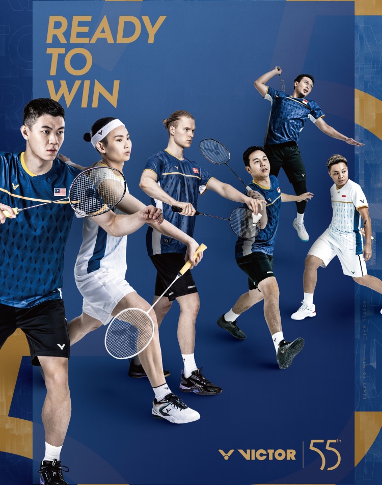 55th Anniversary - バドミントン Badminton｜ビクタースポーツ VICTOR