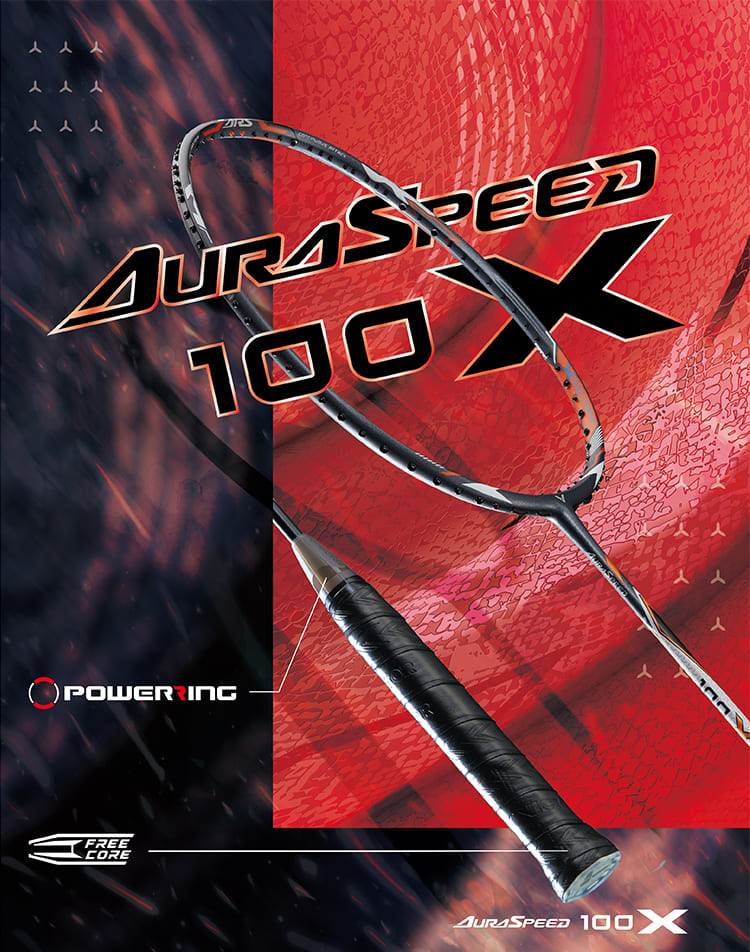 AURASPPED 100X | バドミントンラケット | 製品情報 | バドミントン